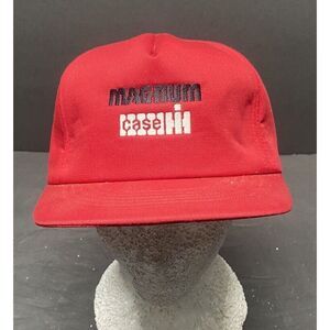Case IH Magnum Tractor Snapback Hat‎ Red OSFM
